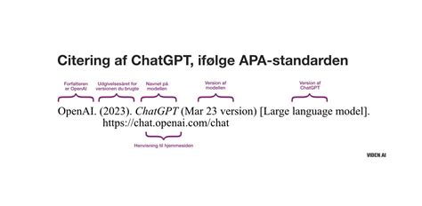 Proper Source Reference To Chatgpt Using The Apa Standard