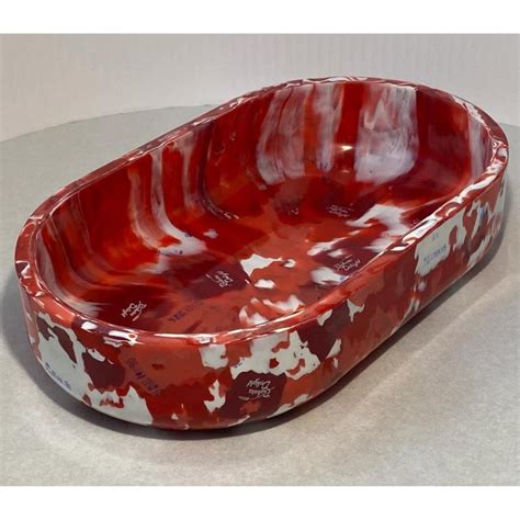long bread tag bowl   recycled bread tags  green stuff