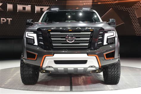 The Nissan Titan Warrior Concept Gives The Titan A Major Styling Upgrade And Makes The Pickup