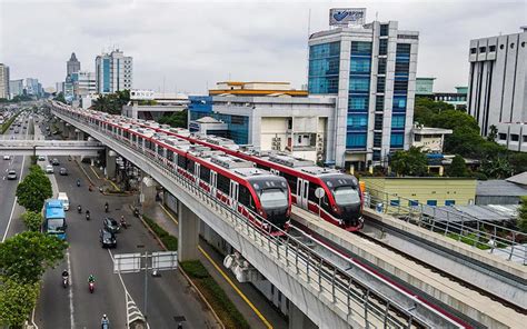 Rangkaian LRT Jabodebek Bisa Angkut Hingga 1 300 Penumpang