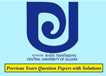 Central University of Gujarat Previous Question Papers | Download CUG Solved Model Papers ...