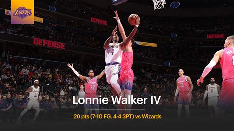 Los Angeles Lakers Vs Washington Wizards Dec Game Summary Nba