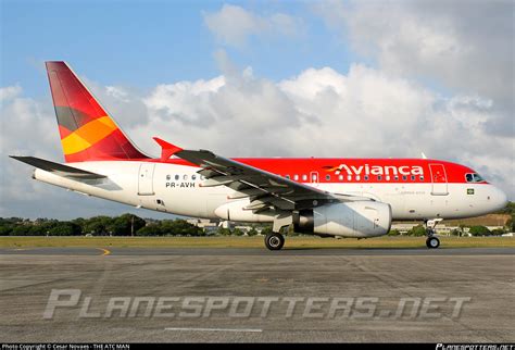 PR AVH Avianca Brasil Airbus A318 122 Photo By Cesar Novaes THE ATC