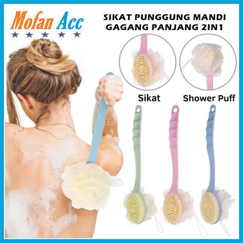 Jual Sikat Punggung Shower Puff In Alat Bantu Gosok Pembersih