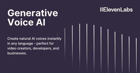 Text To Speech AI Voice Generator ElevenLabs