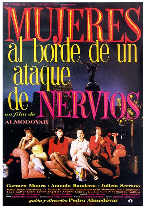 Mujeres Al Borde De Un Ataque De Nervios Poster Full Size Poster