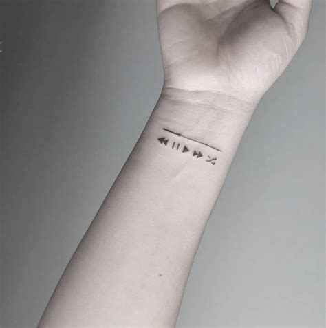 Тату плеер (76 фото)