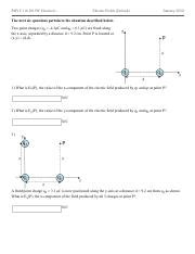 Phys Hw Pdf Phys W Electricit Electric Fields