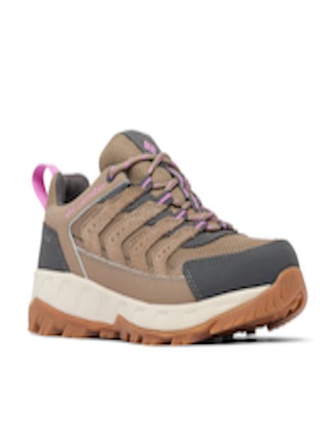 Buy Columbia Women Strata Trail Low Wp Hiking And Trail Shoes - Sports ...