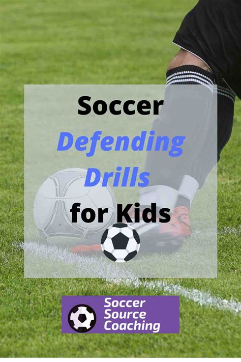 Soccer Defending Drills - Soccer Source Coaching