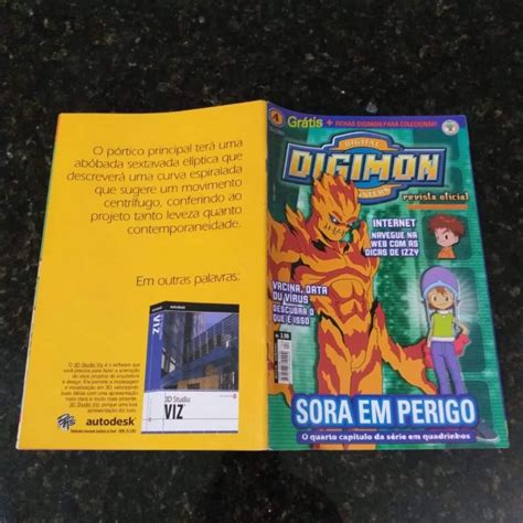 Revista Oficial N Digital Digimon Monsters Fichas De Digimon