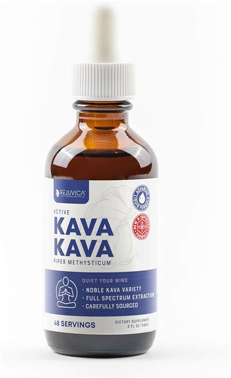 Amazon Rejuvica Health Kava Kava Root Extract Supplement Active