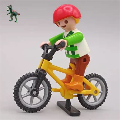 PLAYMOBIL NIÑO EN bicicleta bmx parque infantil juego de niños bici