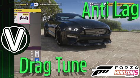 Forza Horizon 5 Insane Ford Mustang DD Drag Tune Super Fast Forza