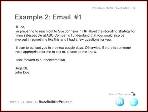 Real Estate Lead Follow Up Email Template - Template 1 : Resume ...