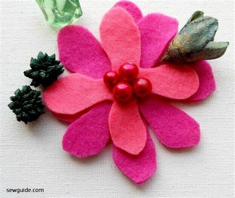 How To Make Felt Flowers Easy Tutorials To Make Diy Felt Flowers