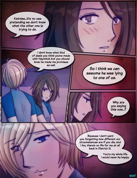 Hunger Games Quarter Quell Beach Scene Pg 01 By Fortykoubuns I Love All Her Manga Style Of The