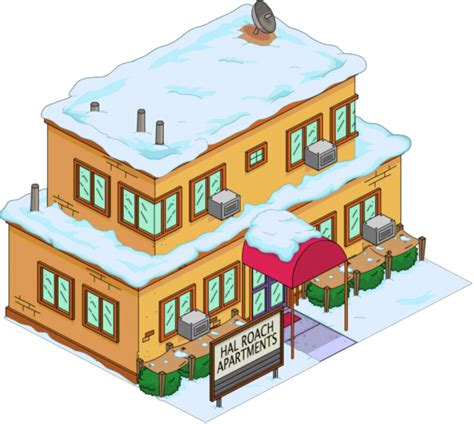 Hal Roach Apartments The Simpsons Tapped Out Wiki Fandom