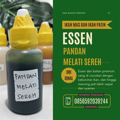 Jual Essen Ikan Mas Paling Bagus Esen Ikan Patin Paling Bagus Cocok