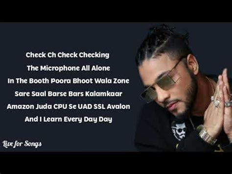 Microphone Check Lyrics Raftaar Kalamkaar Bar Ish Ep