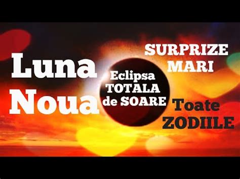 ECLIPSA TOTALA DE SOARESA SE FACA LUMINA UN NOU INCEPUT TOTAL