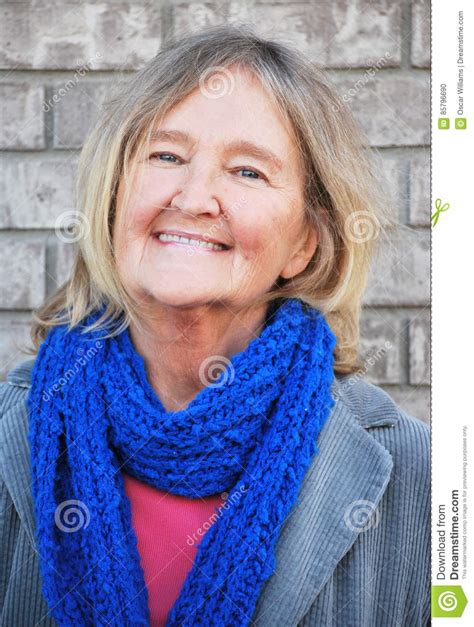 Mature Female Beauty Stock Photo Image Of Retired Senior