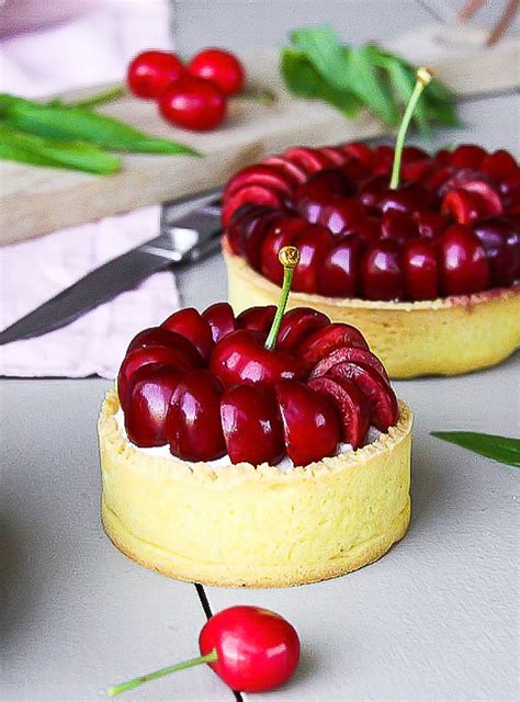 Tartelettes Cerises Et Verveine Sans Gluten Sweetnesslab