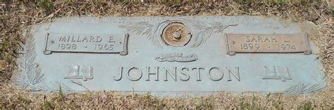 Millard Earl Johnston M Morial Find A Grave