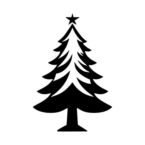 Simple Christmas Tree Graphic 36175182 Vector Art at Vecteezy