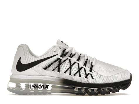 Nike Air Max 2015 White Black Men's - CD7625-100 - US