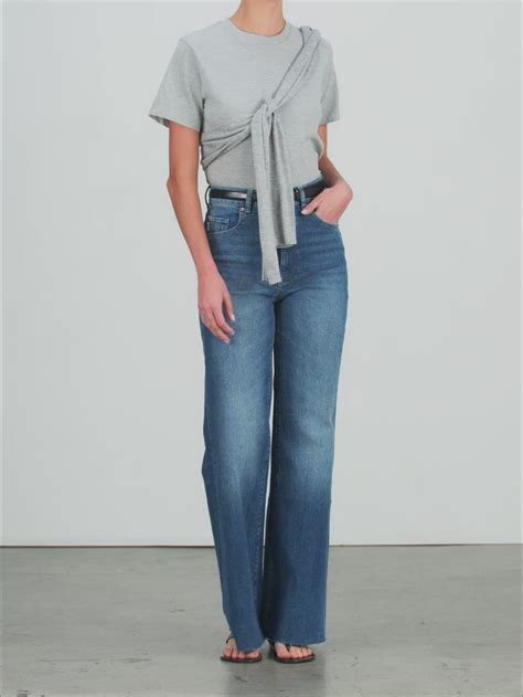 Hepburn Wide Leg High Rise 32 Jeans Driggs Dl1961