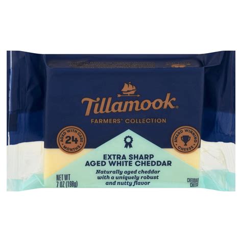 Tillamook Farmer S Collection Cheese Aged White Cheddar Extra Sharp Main