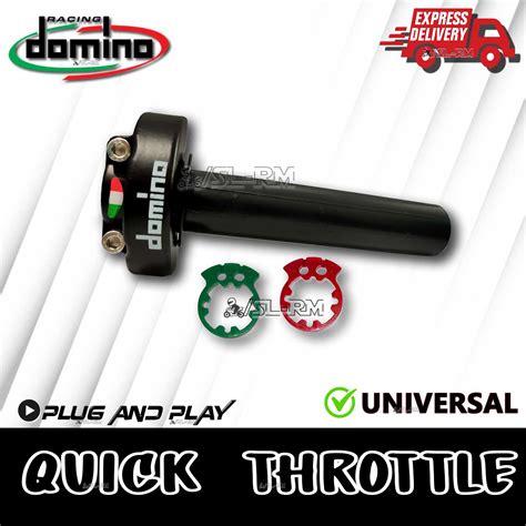 Domino Universal Quick Throttle Plug And Play Black Aerox Nmax Xmax