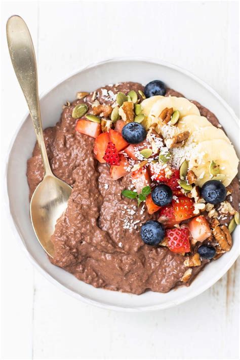 Chocolate Chia Seed Pudding Sunkissed Kitchen