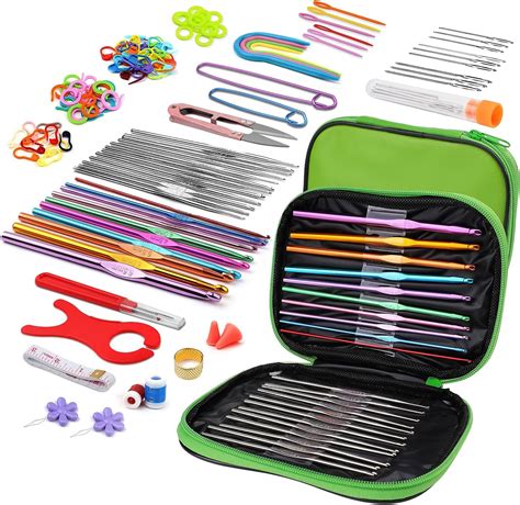 Imzay Piece Crochet Hook Set Ultimate Kit For Beginner And Expert