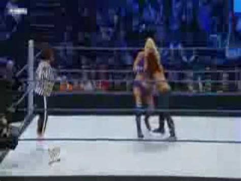 Wwe Smackdown Mickie James Vs Michelle Mccool Womens Cham Youtube