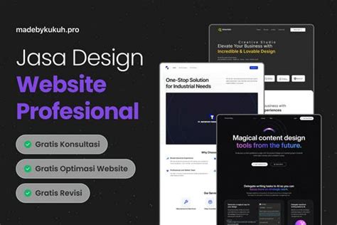 Jasa Design Website Profesional Untuk Berbagai Keperluan Anda