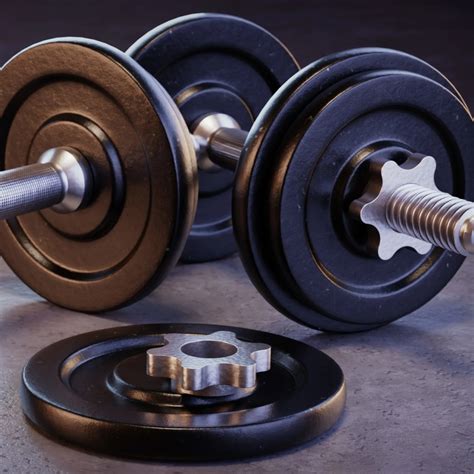 Dumbbell Weights - FlippedNormals