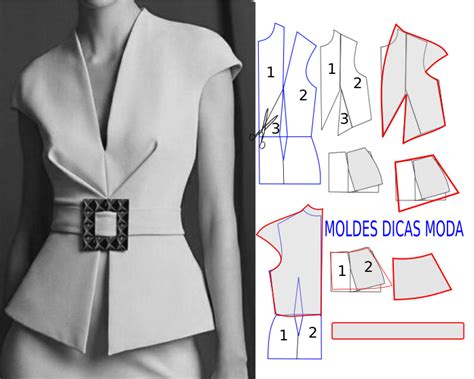 Blusa Clássica Feminina Moldes Dicas Moda