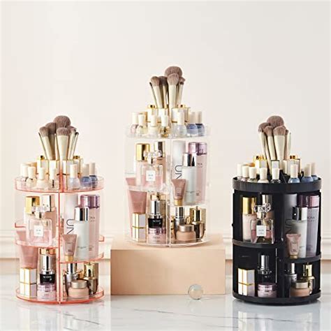 Sunficon Rotating Makeup Organizer Rotation Cosmetic Storage Holder