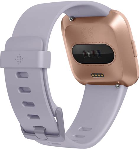 Questions And Answers Fitbit Versa Smartwatch Periwinkle Rose Gold