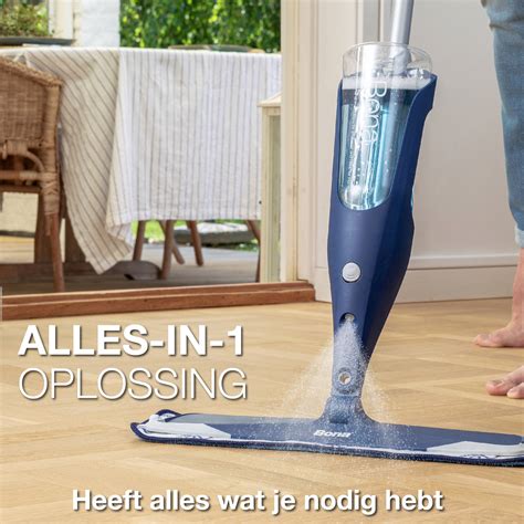 Bona Premium Spray Mop Vloerwisser Met Spray Inclusief Houten Vloer