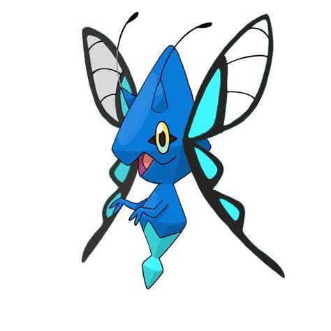 Monster on Instagram: “Lepidopdra, dragon/bug. #fakemon #pokeart # ...