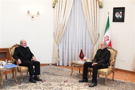 Iran Top Security Official Meets President Elect Pezeshkian Mehr News