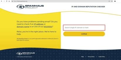 Spamhaus Project: Remove Your IP from Blocklists - IPXO