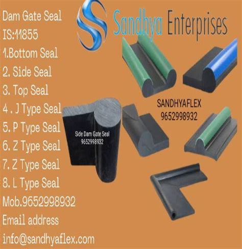 Round Dam Gate Rubber Seals Size Mm To Mm At Rs In