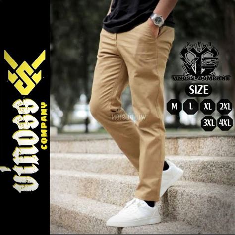 Jual Celana Joger Chinos Pria Kualitas Original Trends Terlaris MRAYGIS