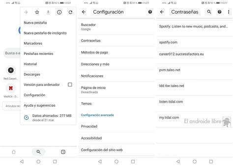 Cómo ver y gestionar las contraseñas guardadas en Chrome