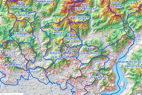 Cartina Sentieri Piemonte