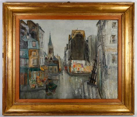 Proantic Serge Belloni Le Peintre De Paris Paris Leglise